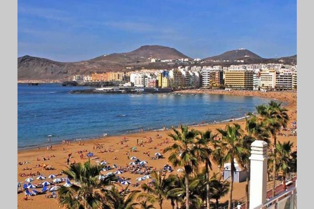 Apartamento Moderno tipo Semisótano en playa Las Canteras con WIFI Las Palmas de Gran Canárias Exterior foto